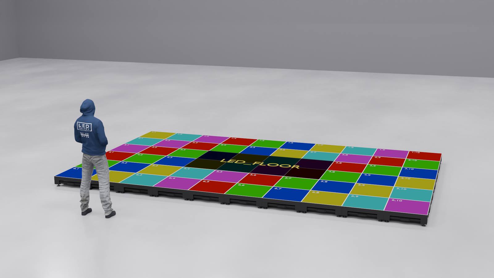 LED floor